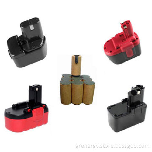 12V 2000-4000mAh Ni-MH Rechargeable Battery Pack, SC Size cells, 20 Cells/Pack, High Drain